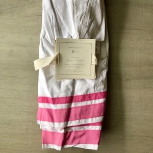 Pottery Barn Kids Organic Harper Crib Skirt NWT